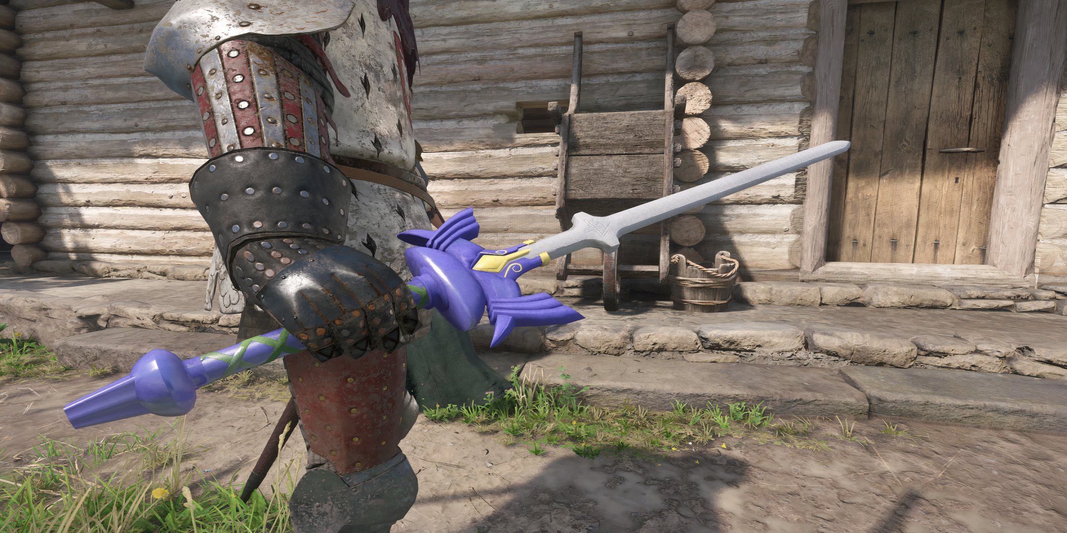 henry wielding the master sword in kingdom come deliverance 2.