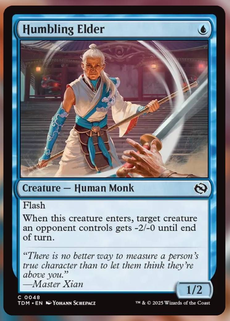 Humbling Elder Translation Art Image
