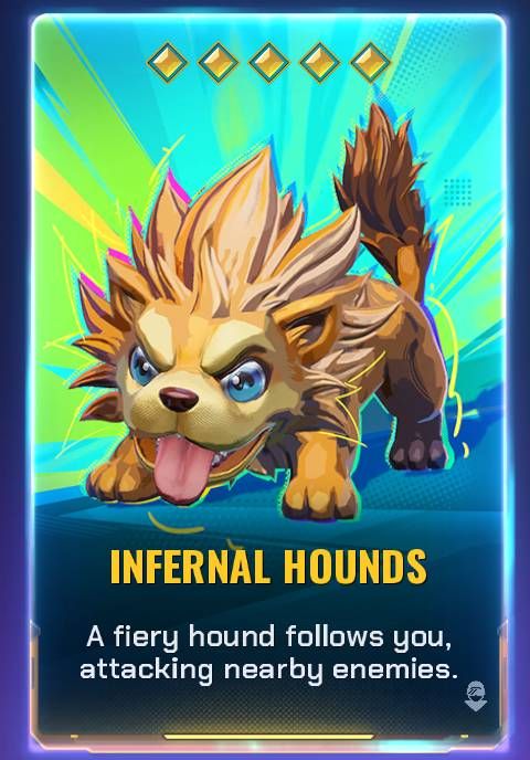 Infernal Hounds Shard Card