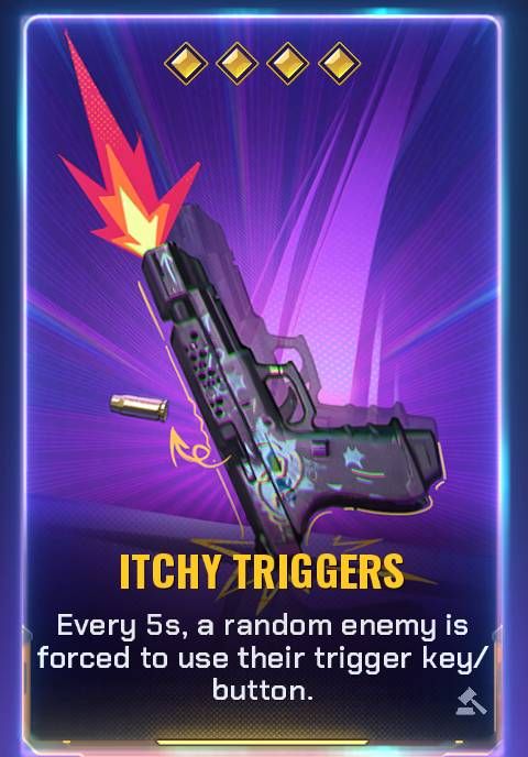 Itchy Triggers Shard Card