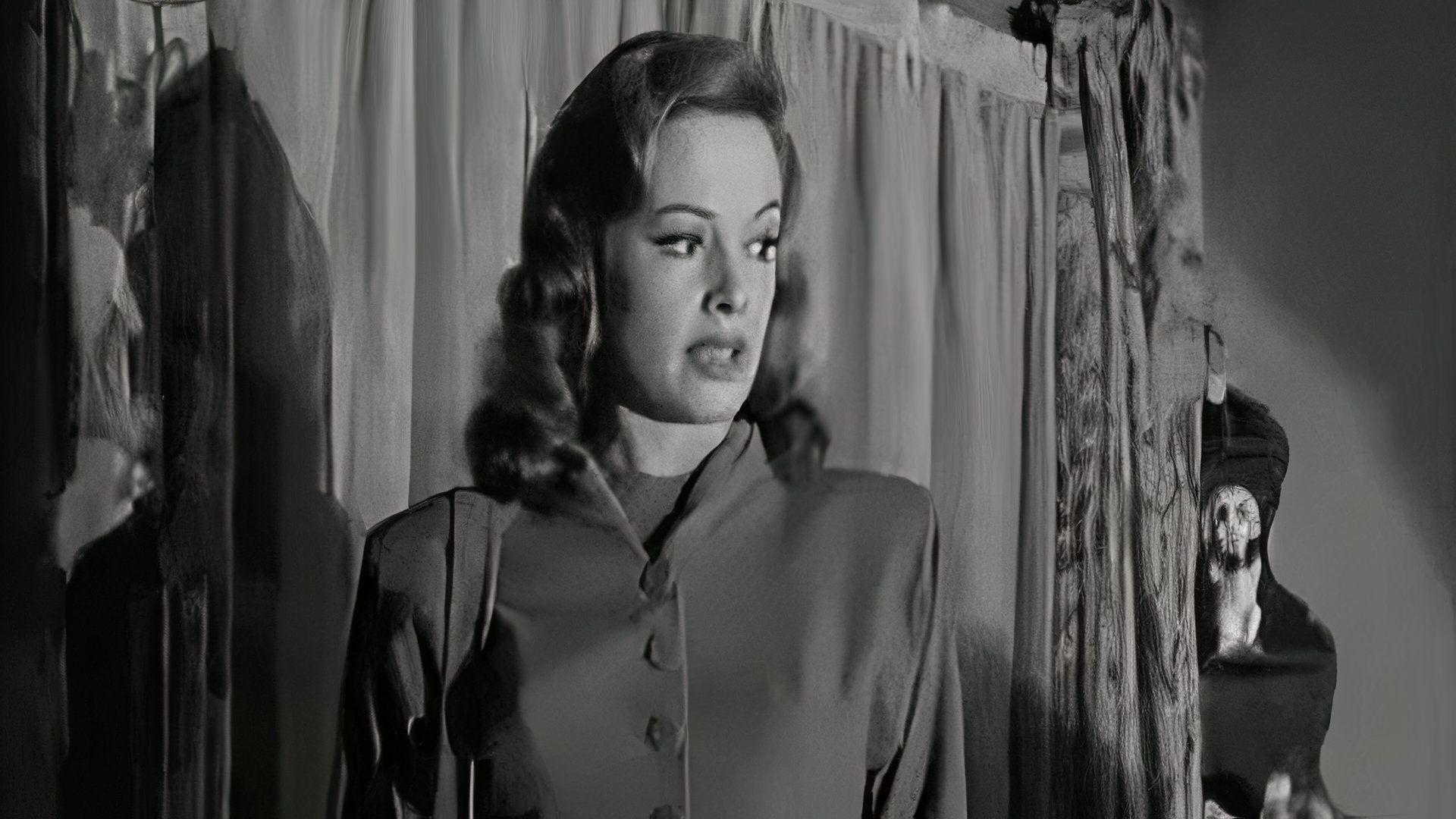 Jane Greer out of the past trailer.