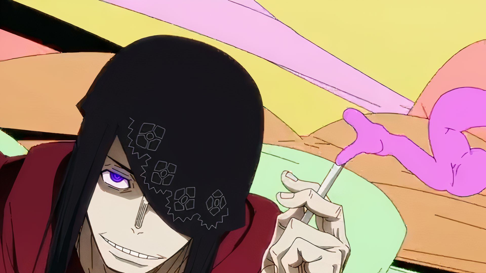 A still image of Joker in Fire Force.