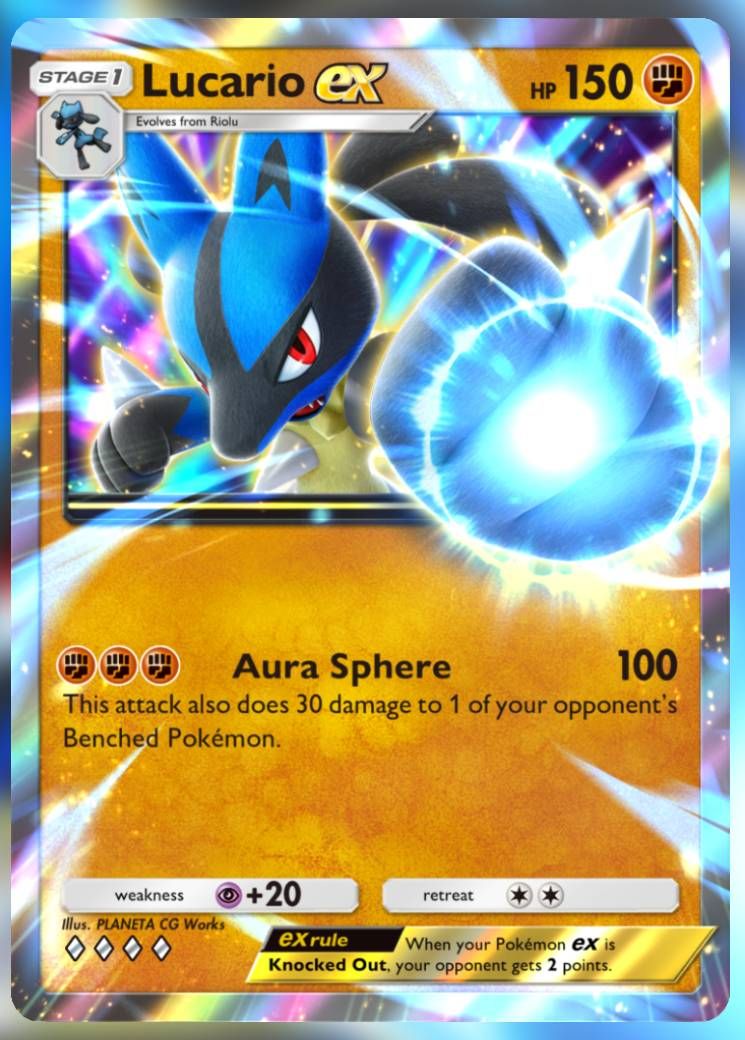 Pokémon TCG Pockets shining in Losario's former card.