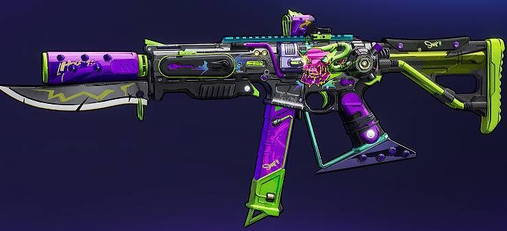 Mad Dog-S Fragpunk Submachine Gun X-Warrior Skin