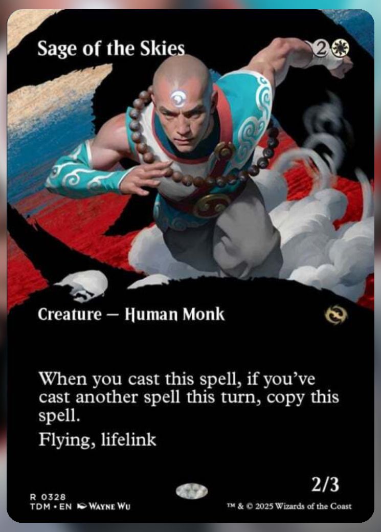 Magic The Gathering Sage of the Skies Alt Card.