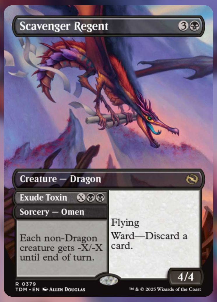 Magic The Gathering Scavenger Regent Alt Card 2.