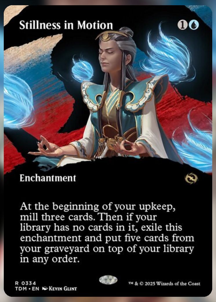 Magic The Gathering Stillness in Motion Alt Card.