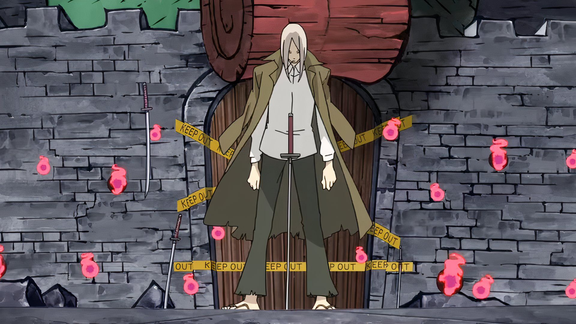 Mifune using his Infinite One-Sword Style in Soul Eater.