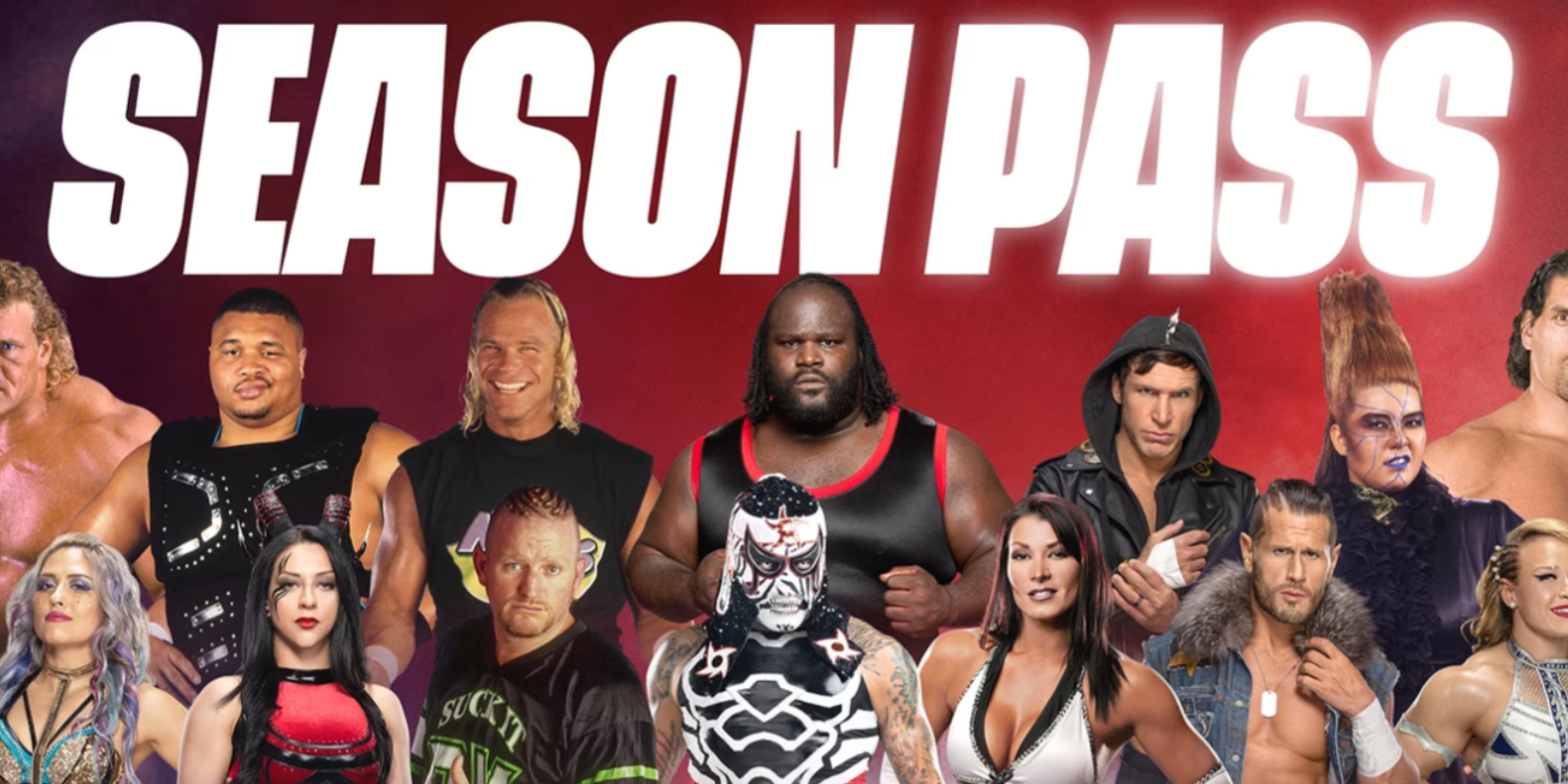 WWE 2k25 Season Pass included superstars.