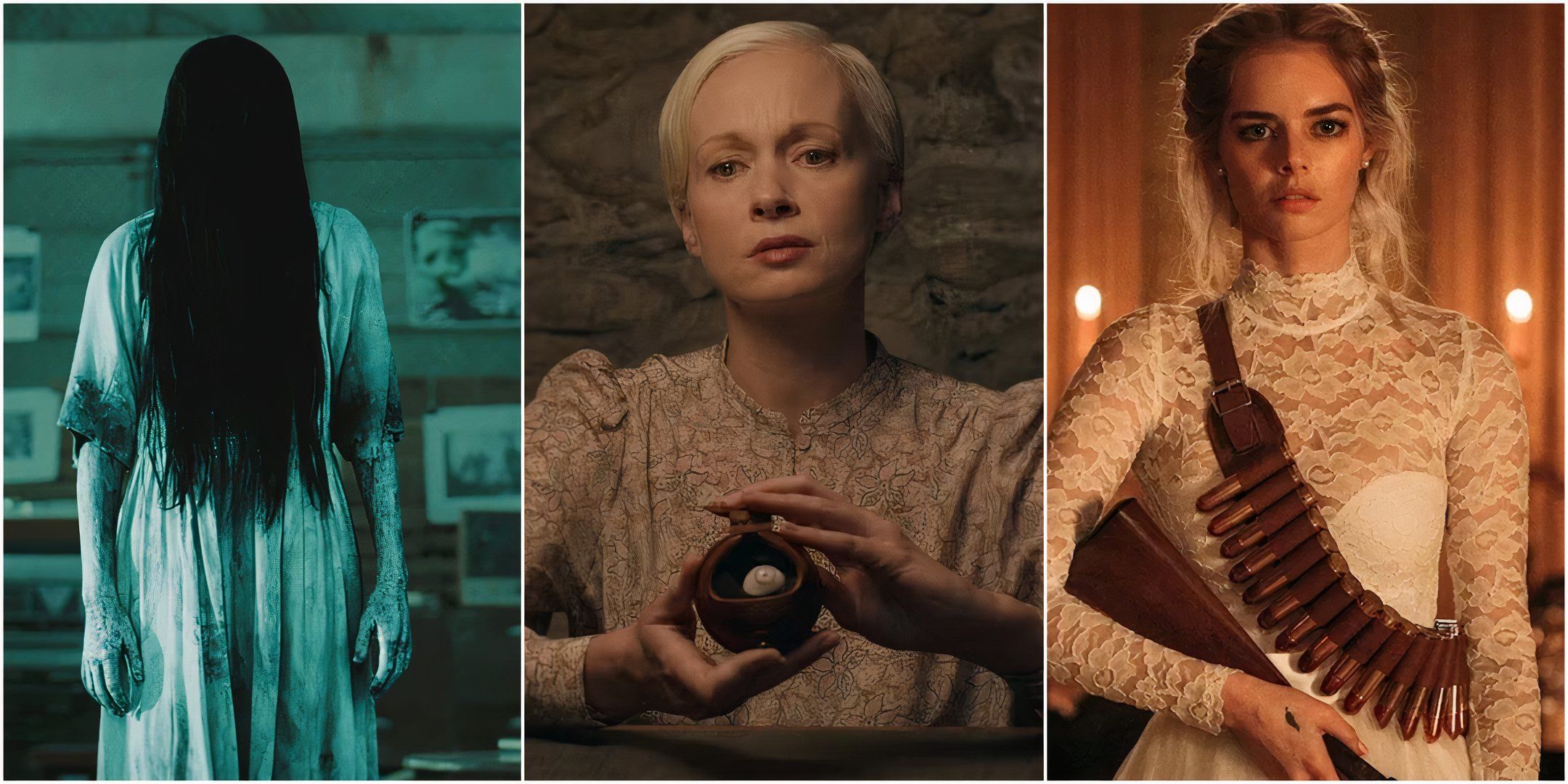 A collage of the Ring, Oddity and Ready or Not.