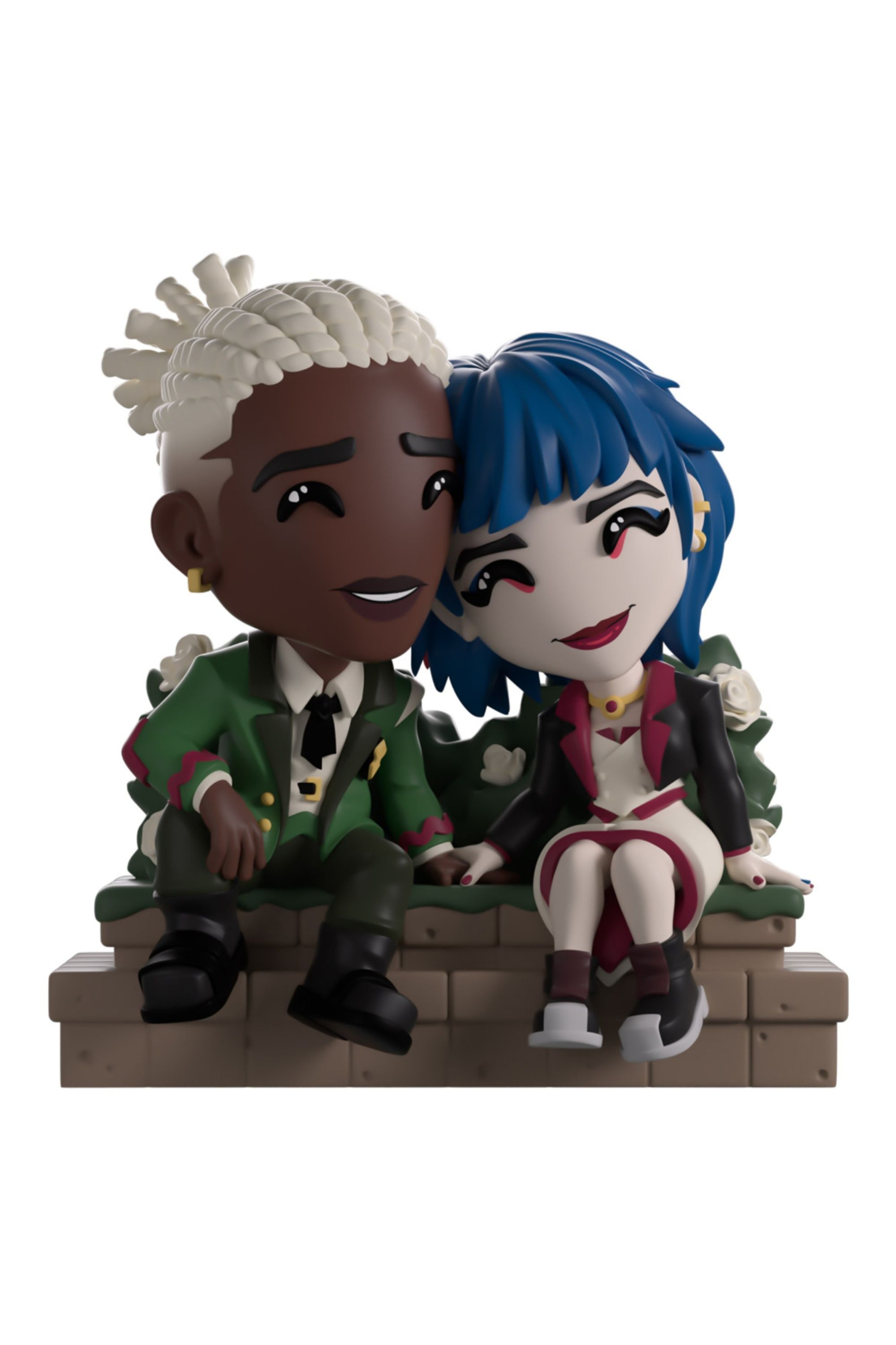 Ekko and powder arkin uttos figure.