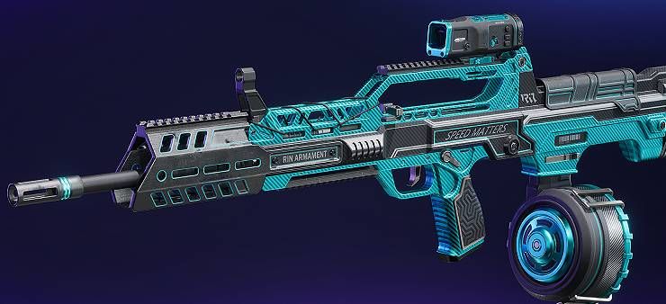 My Way Light Machine Gun Standouts Weapon Skin Fragpunk