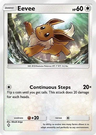 Mythical Island Eevee in Pokemon TCG Pocket