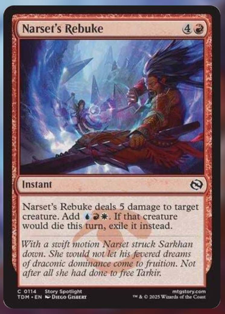 Narset&rsquo;s Rebuke