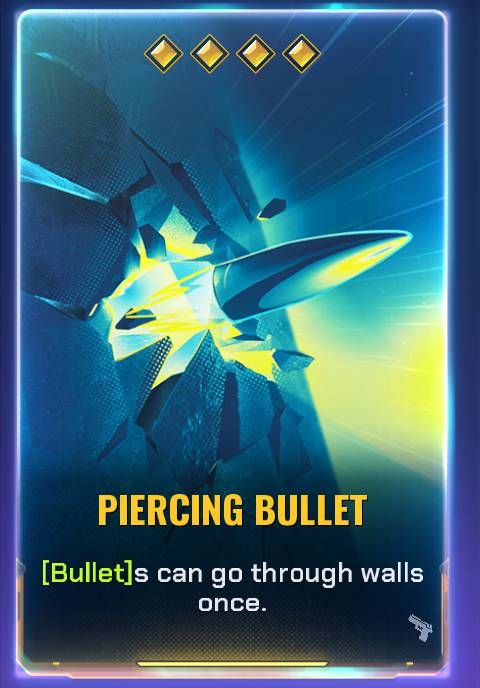 Piercing Bullet Shard Card