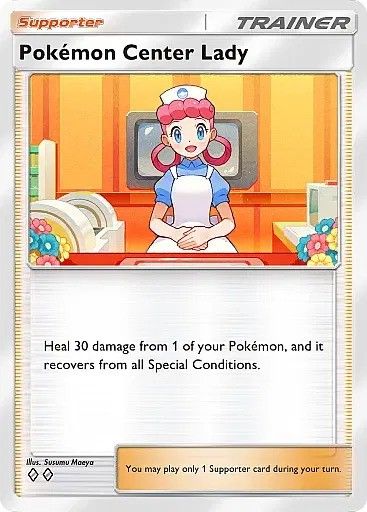 Pokemon Center Lady in Pocket