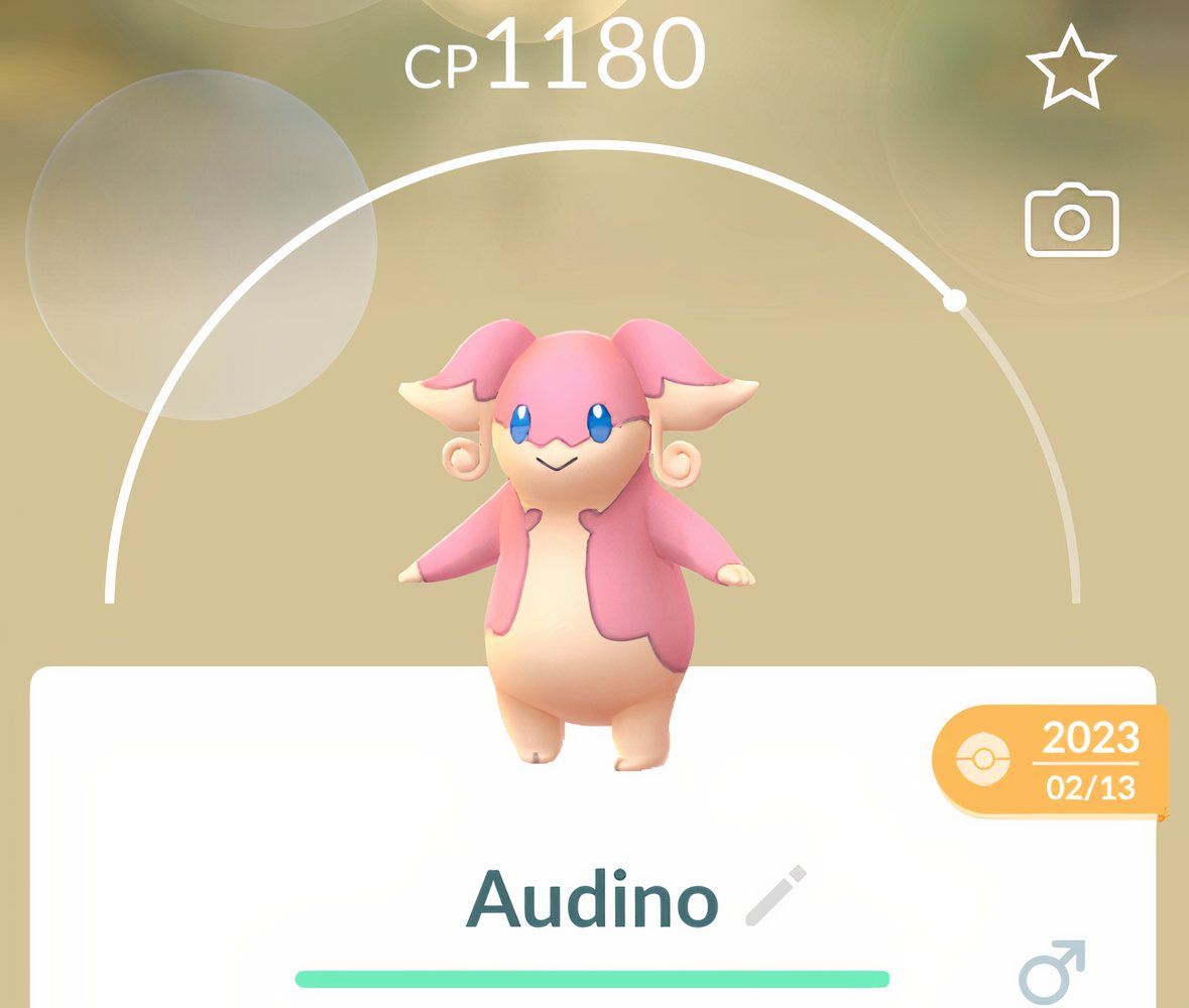 Audino from Pokémon Go.