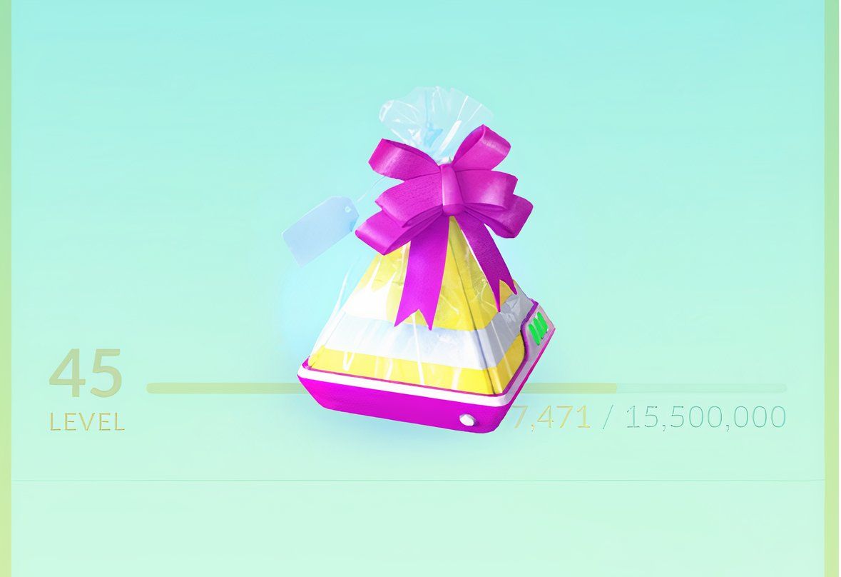 An unopened gift from Pokemon Go.