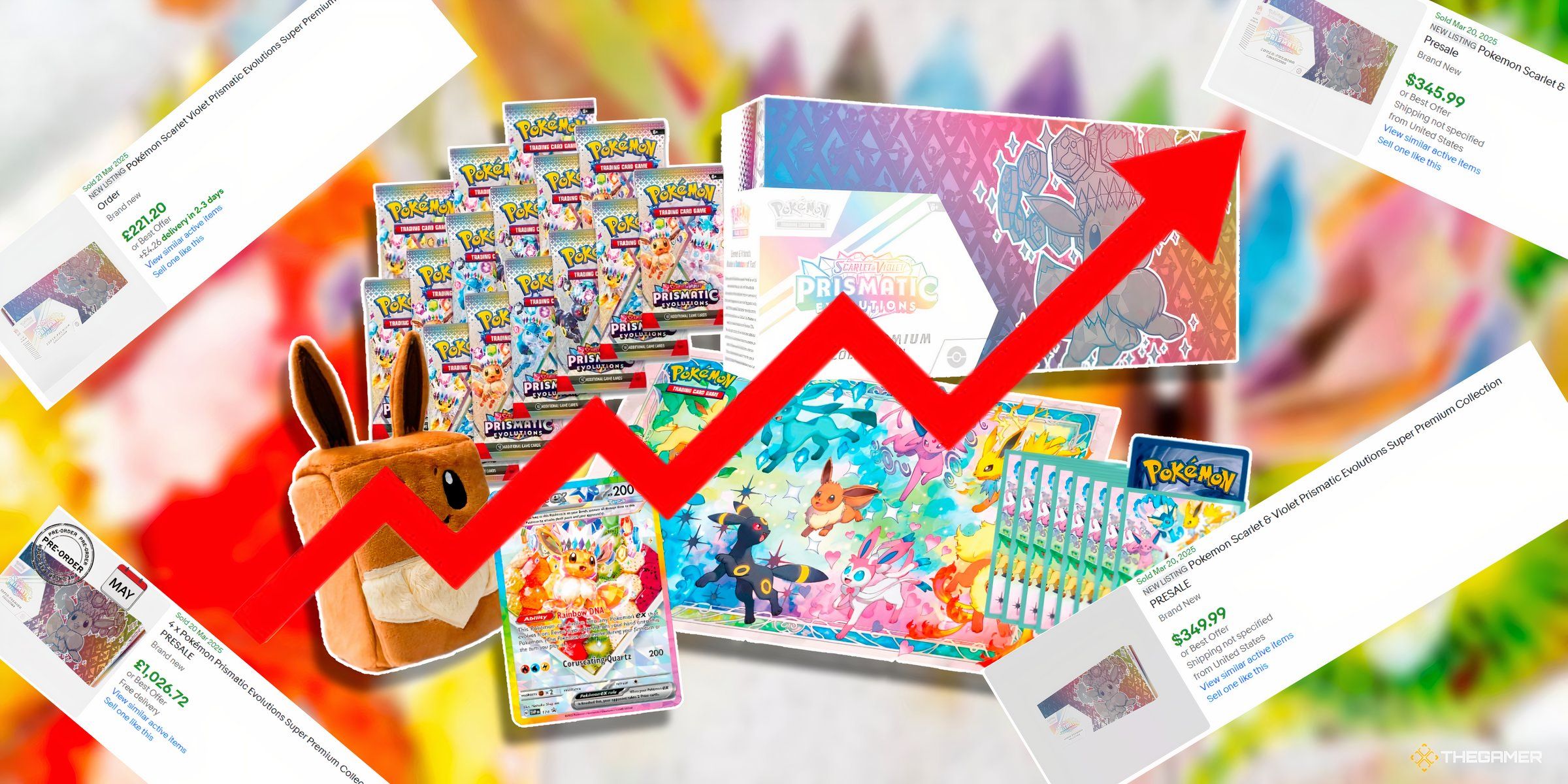 Pokemon TCG Rivals Rivals Pokemon Center Elite Trainer Boxes در حال حاضر با قیمت 450 دلار به فروش می رسد 1 تحولات منشوری مجموعه Super Premium Scalping