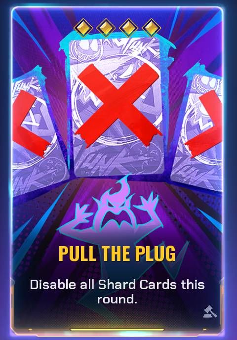 Pull The Plug Shard Card
