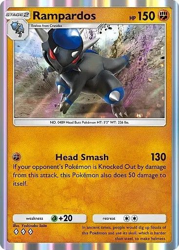 Rampardos in Pokemon TCG Pocket