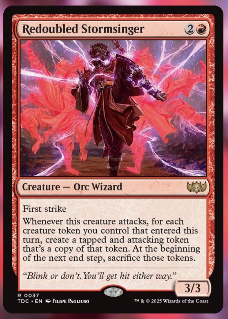 Redoubled Stormsinger