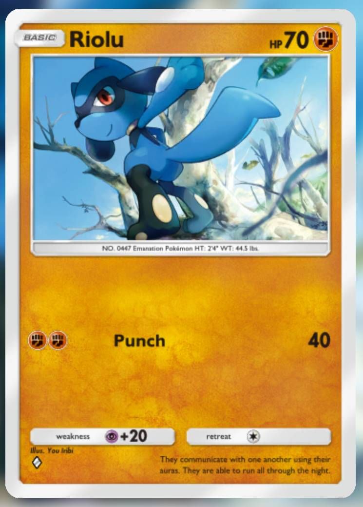 Revolo card, from a shining indicator.