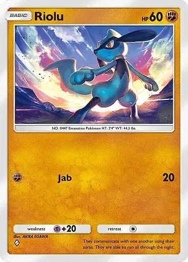 Riolu in Pokemon TCG Pocket