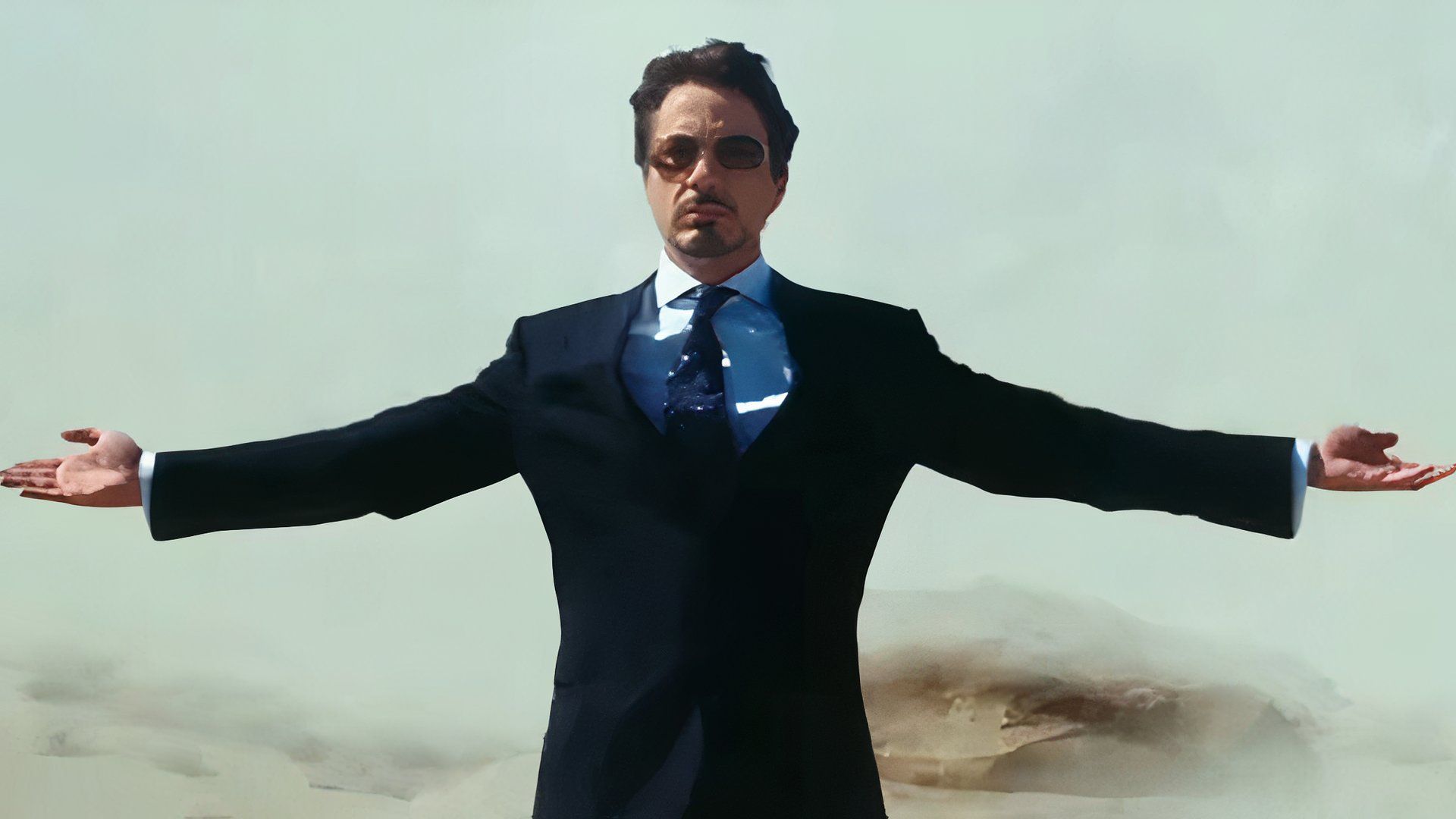 Robert Don Jr. as a Tony Stark in Iron Man.