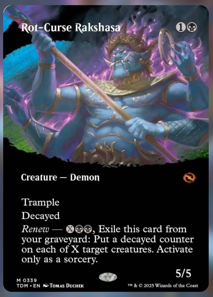 Rot-Curse Rakshasa Alt Art
