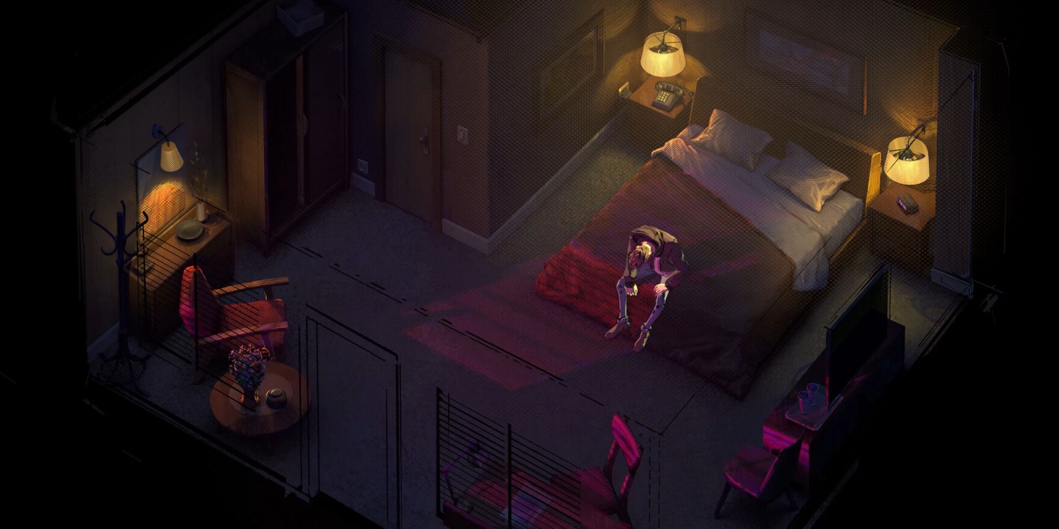 Rue Valley Character Sitting On Bed