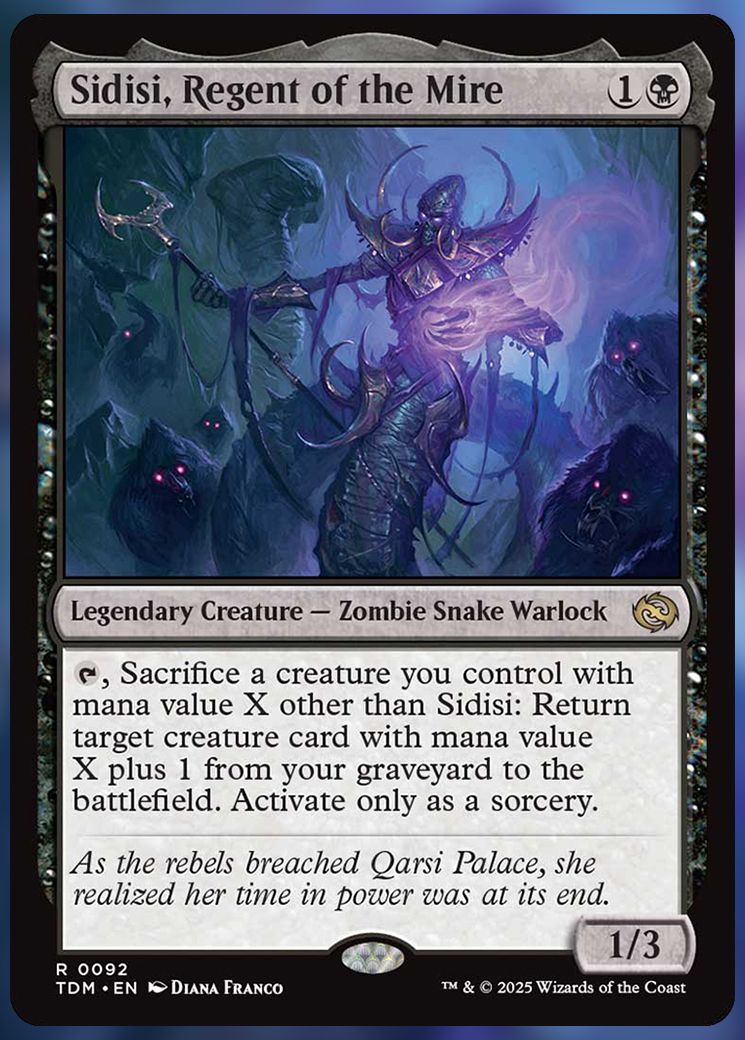 Sidisi, Regent of the Mire