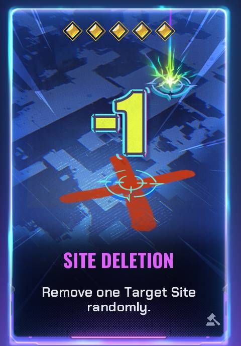 Site Deletion Shard Card