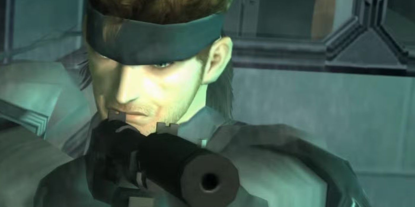Змяя, накіраваны на зброю ў Metal Gear Solid 2