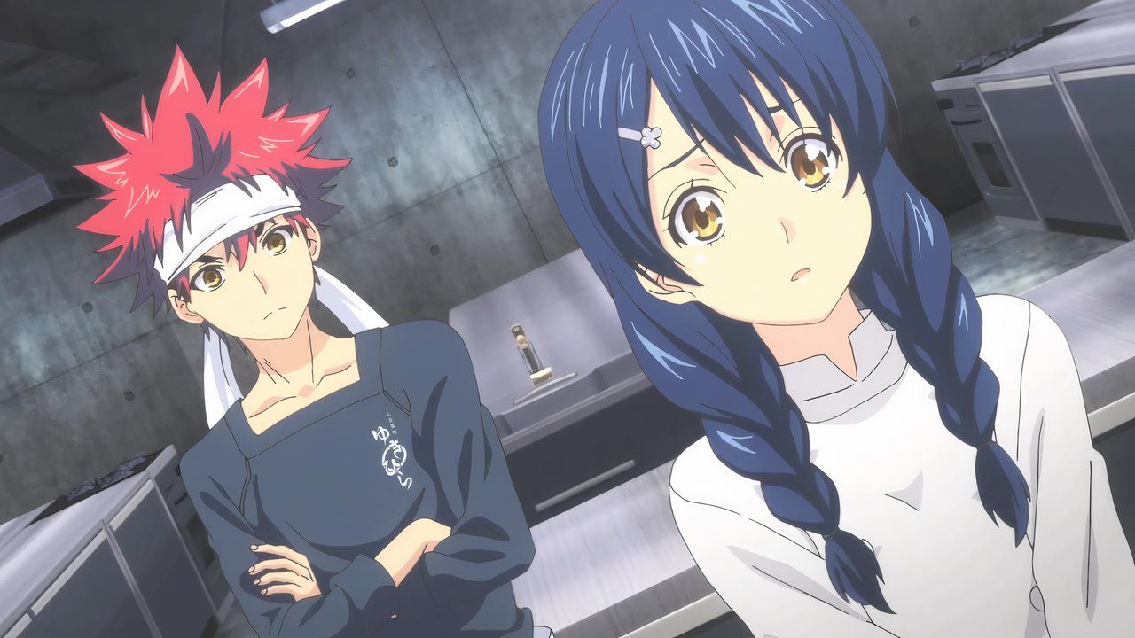 Along with Soma and Magumi in Food Wars