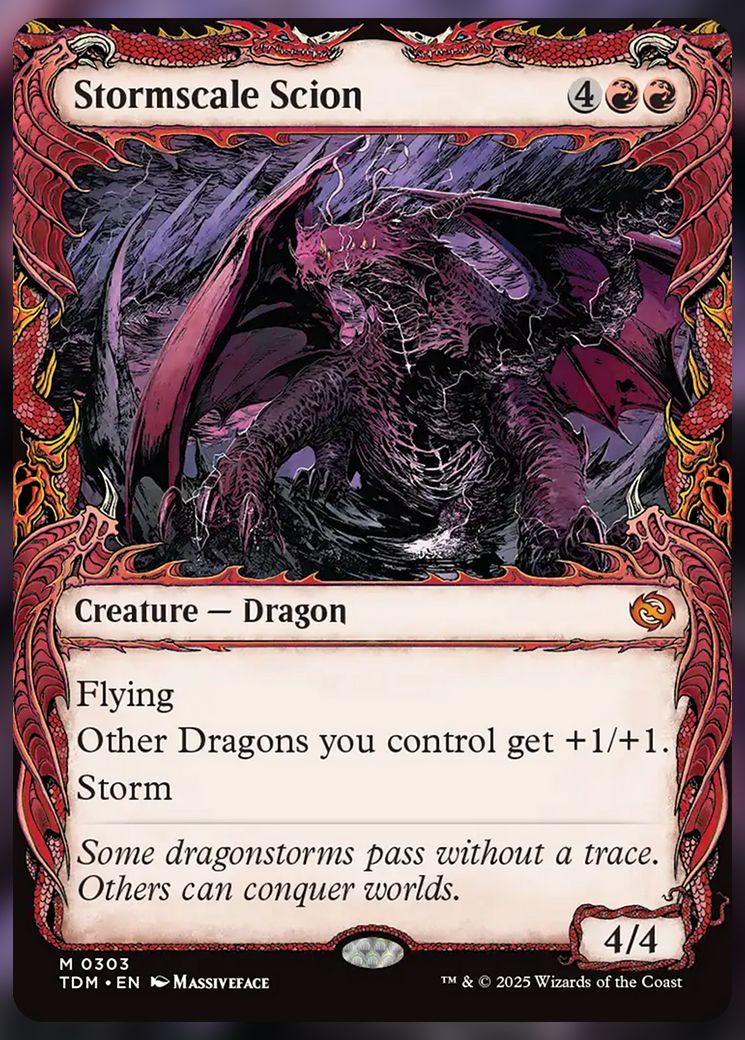 Stormscale Scion draconic