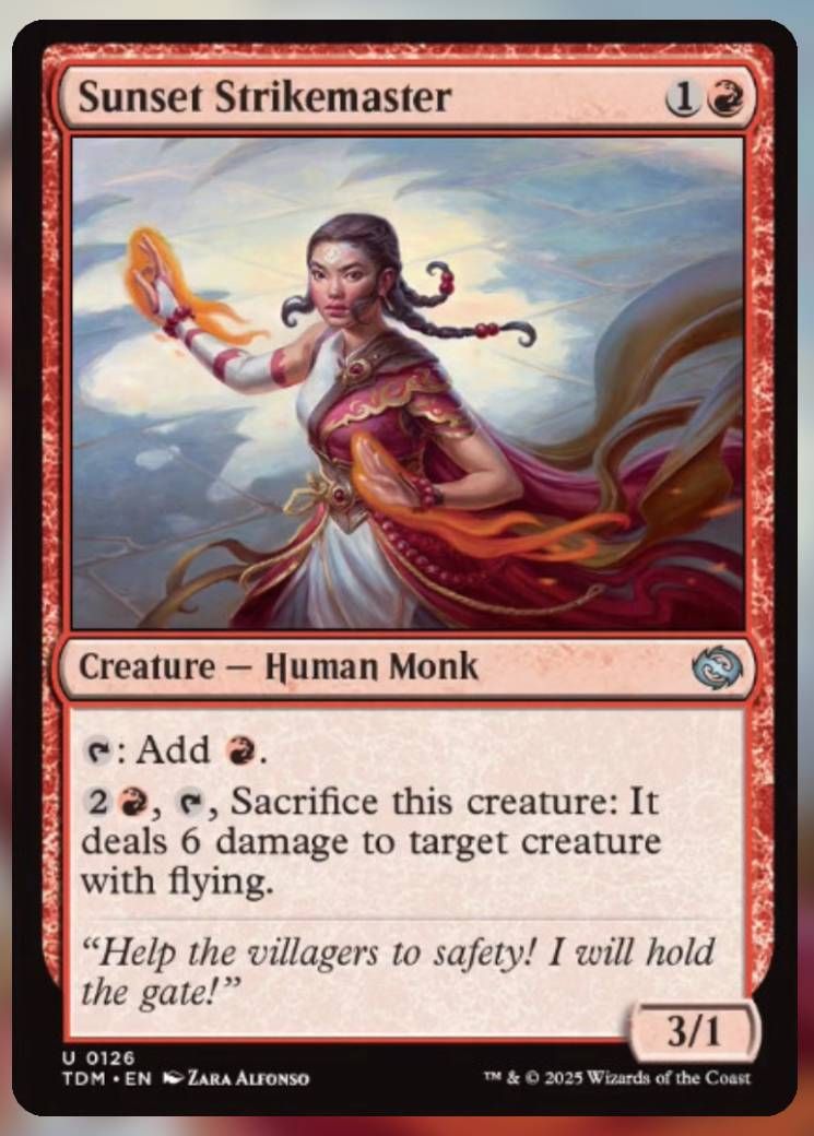 Sunset Strikemaster