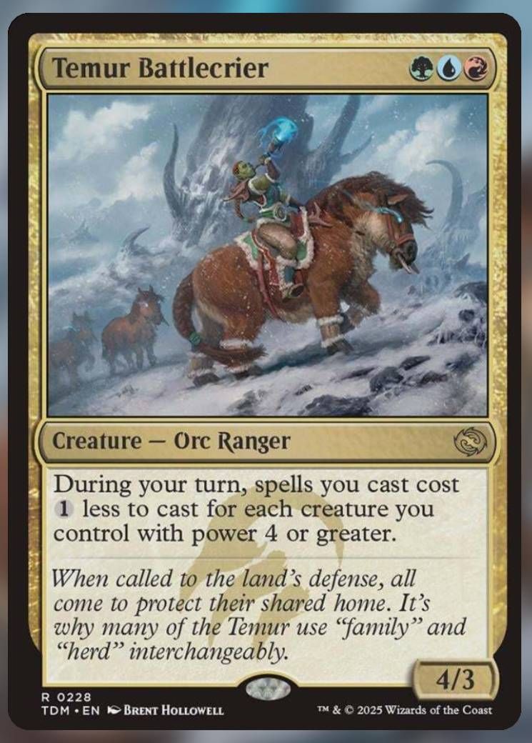 Temur Battlecrier
