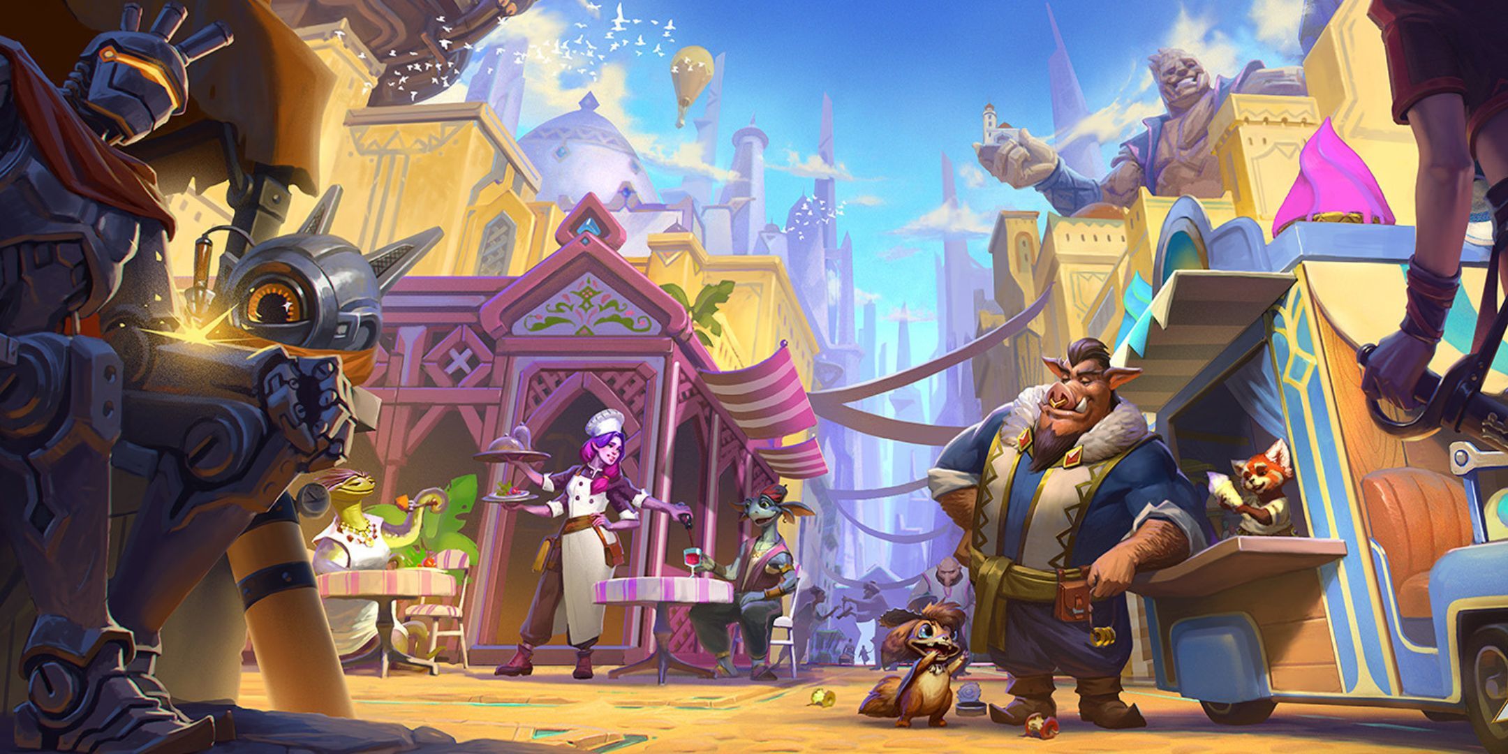 The Bazaar Alleyway Key Art