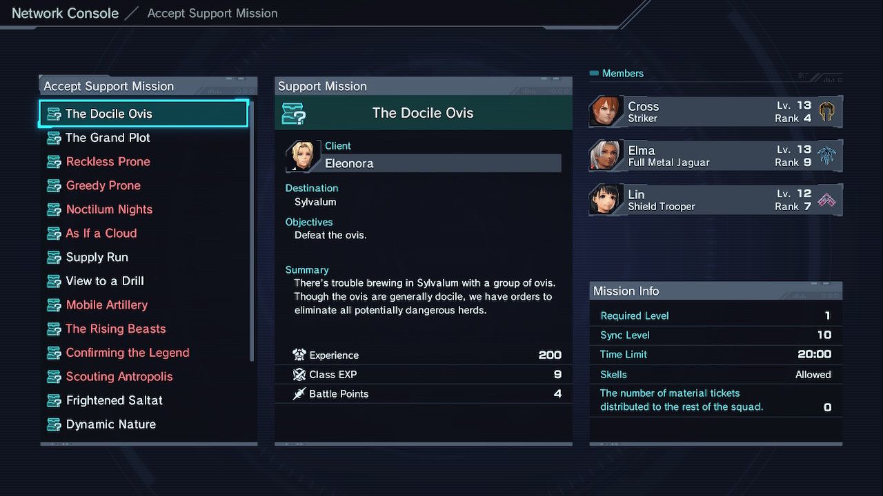 Zenobelaud X in Dasyal OvoS Support Mission