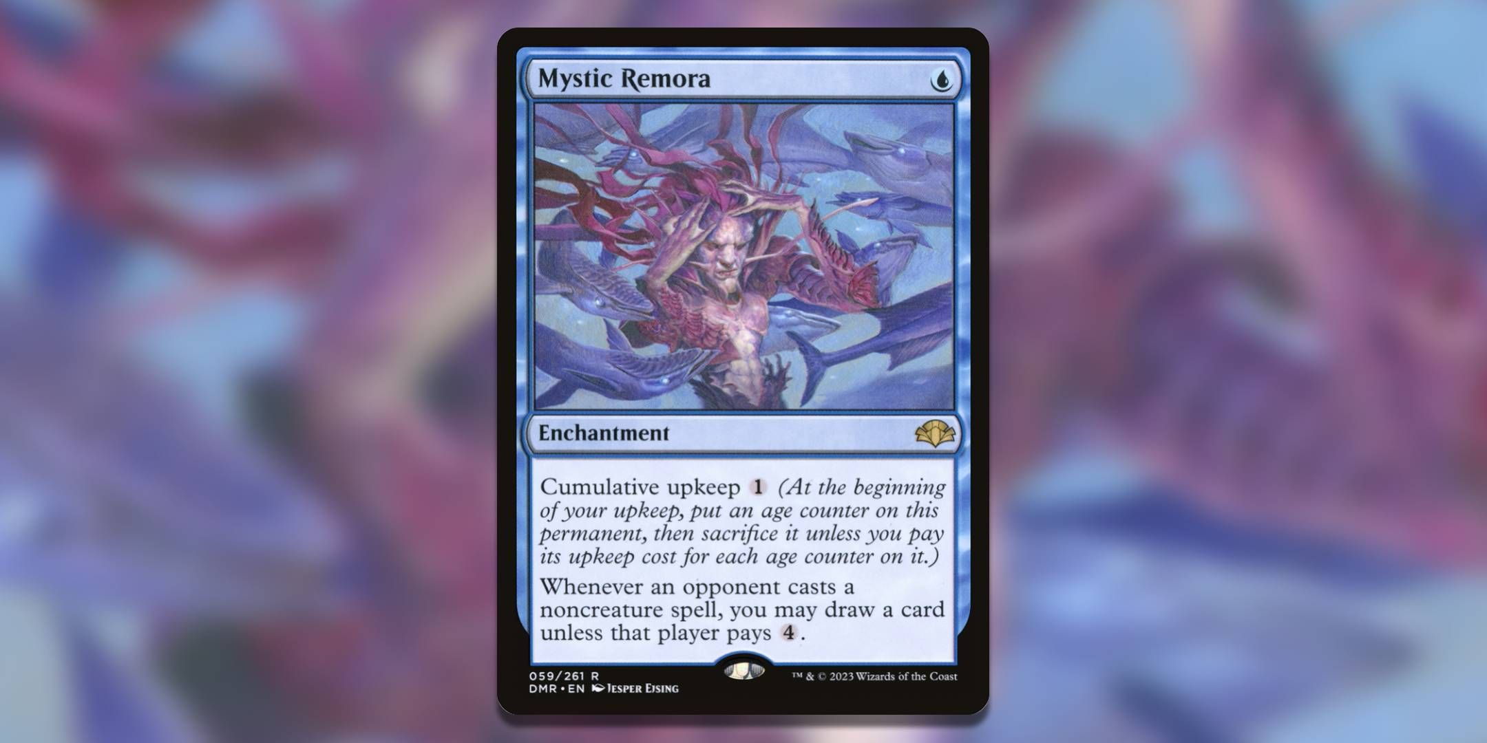 Magic The Gathering Card MyStic Remora