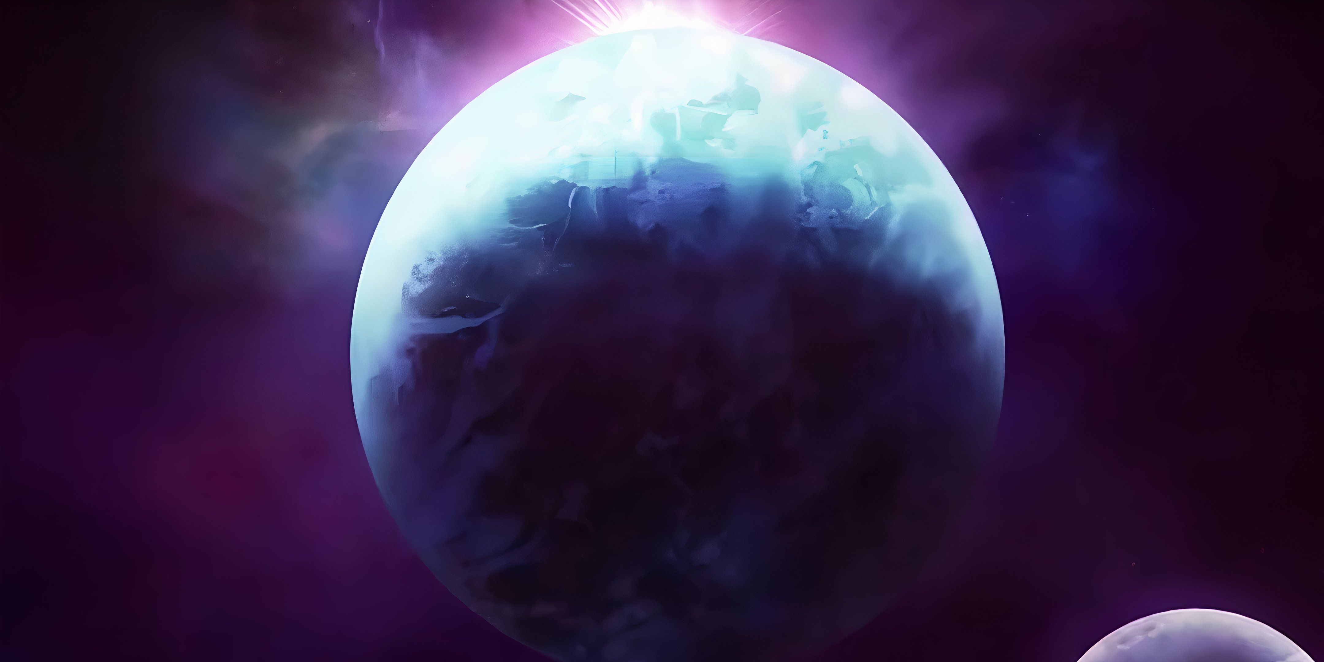 The Viltrum planet&rsquo;s view from deep space in Invincible.