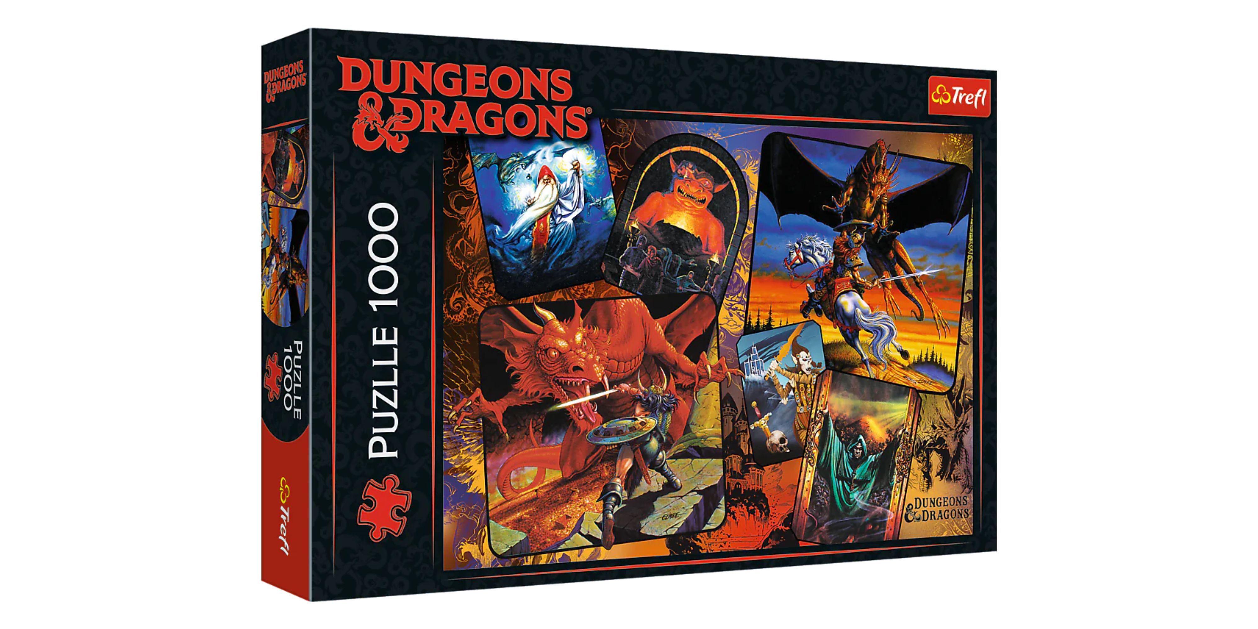 این پازل Dungeons & Dragons 1000 قطعه است. (1)
