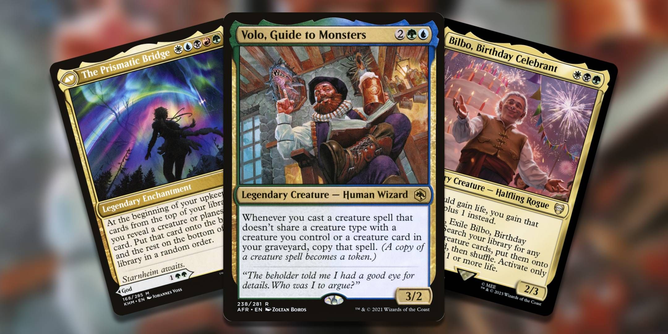 Three great Bracket 2 commander creatures for Magic The Gathering.