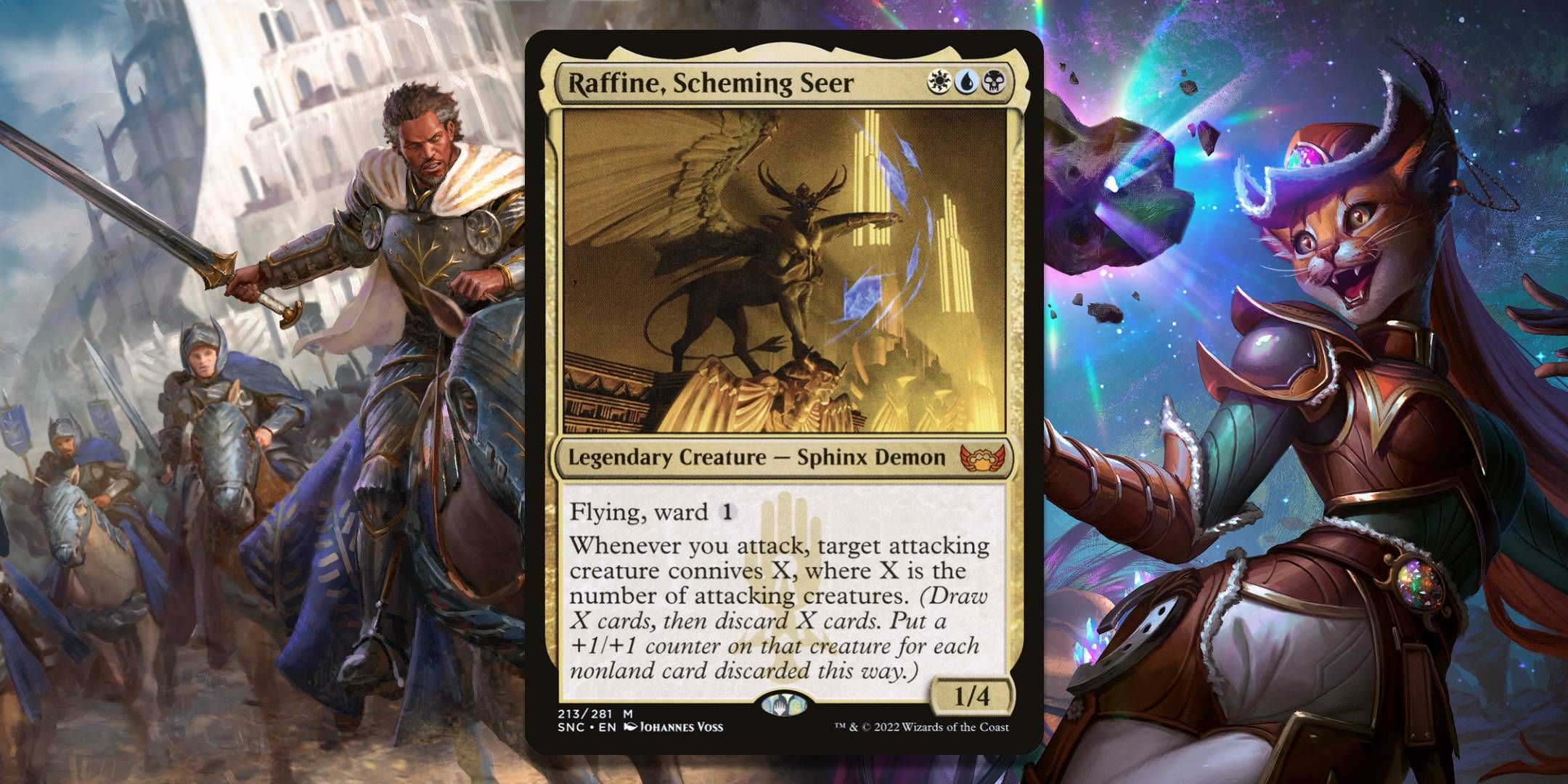 Three off meta cEDH commanders from Magic The Gathering.