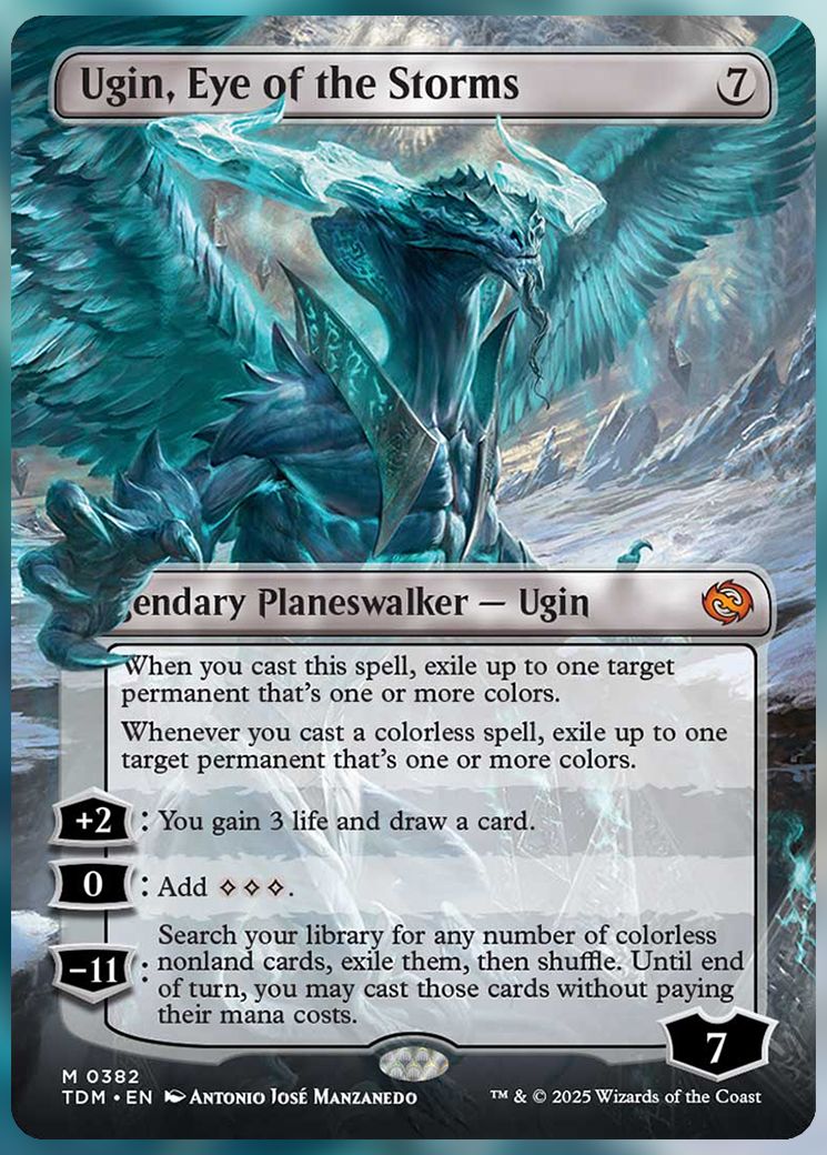 Ugin, Eye of Storms borderless