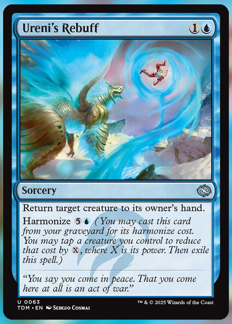 Ureni&rsquo;s Rebuff