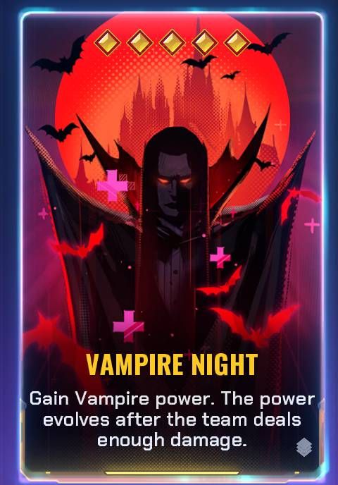 Vampire Night Shard Card
