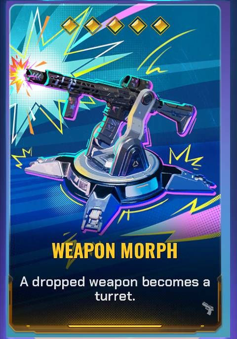 Weapon Morph Shard Card