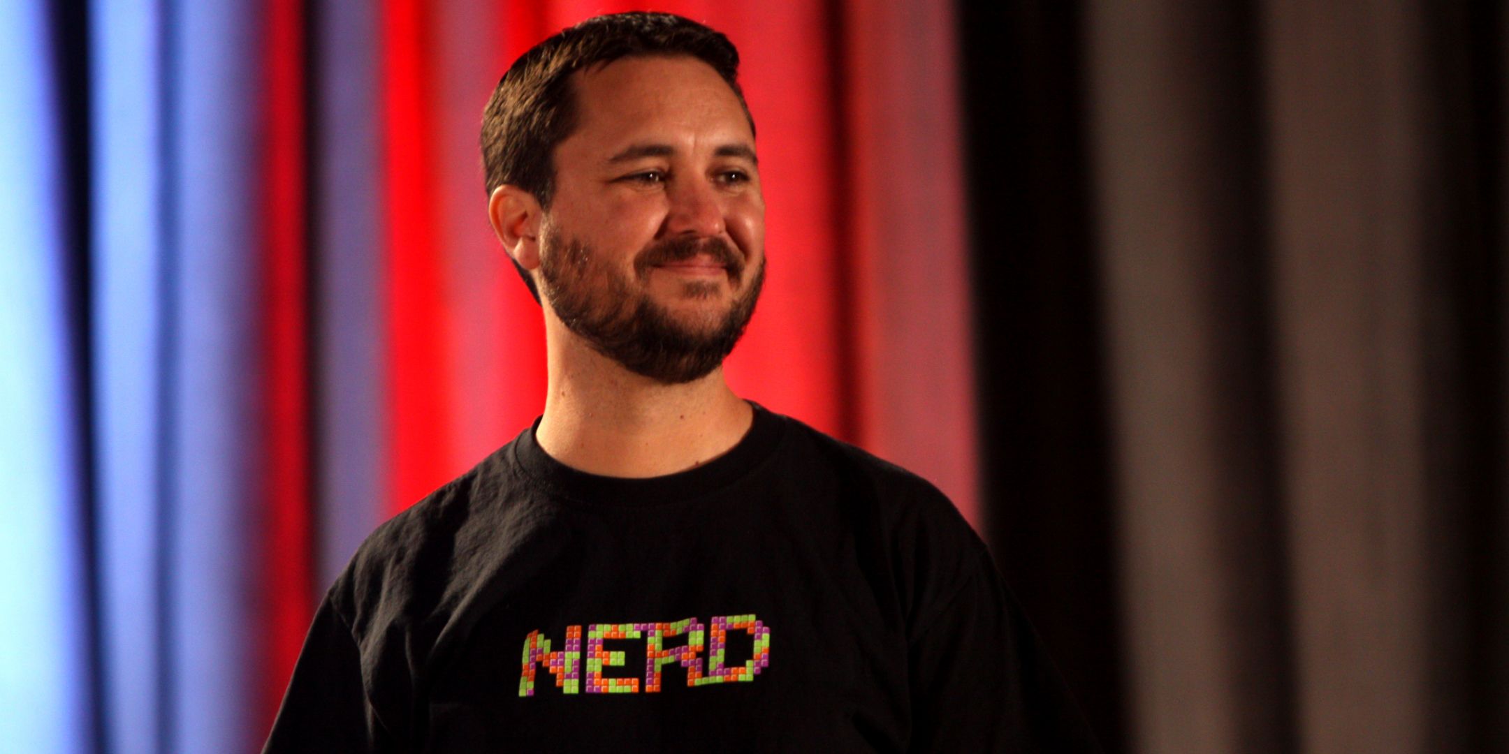 Wil Wheaton speaks at Phoenix Comicon 2012 in Phoenix Arizona.